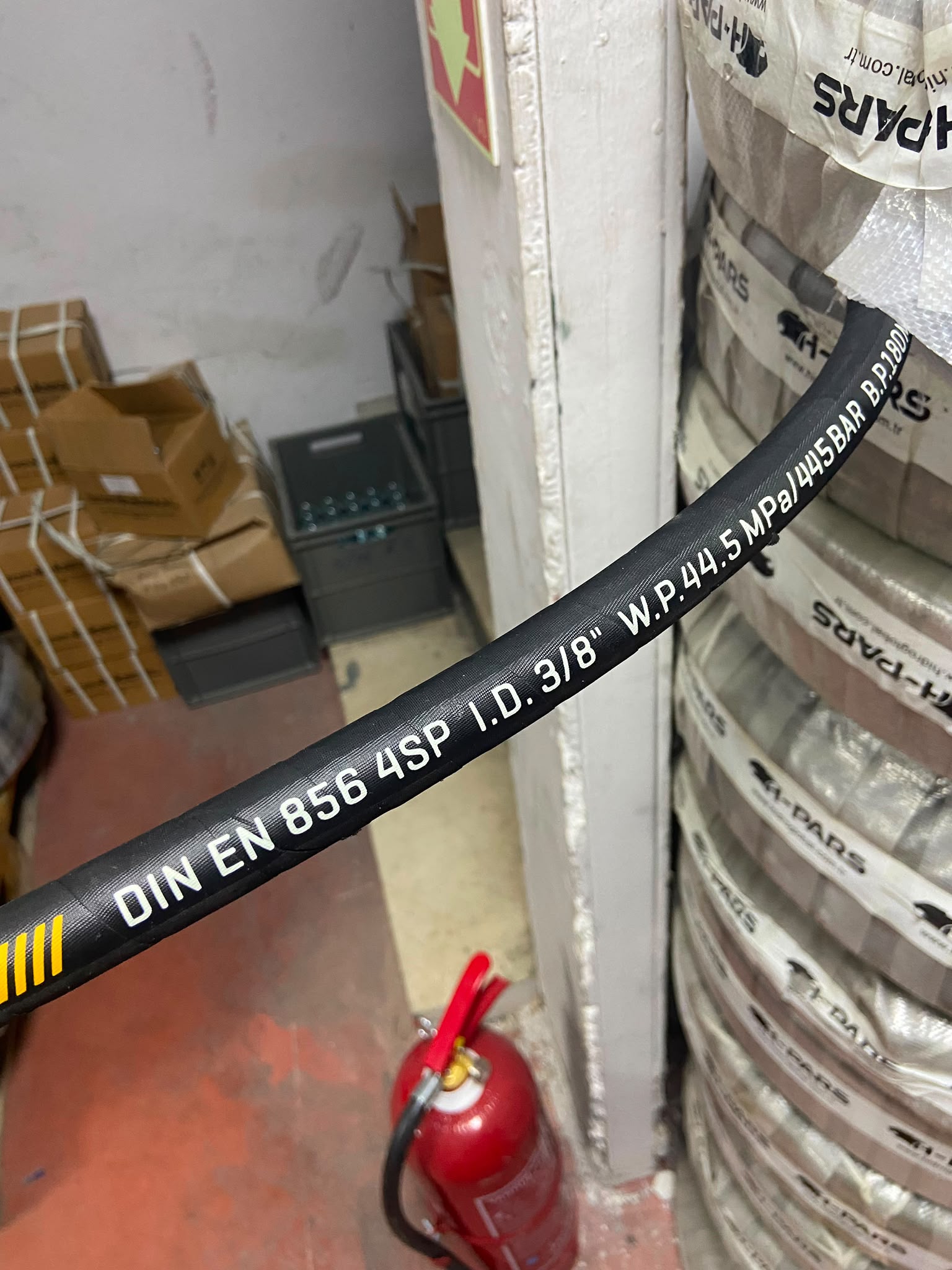 Dört Spiral Takviyeli Hortum 4SP