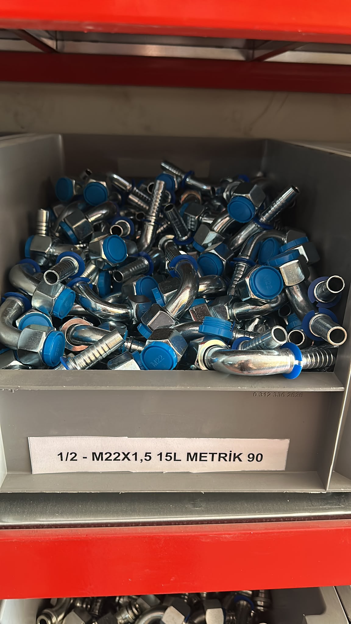 Metrik 90° Rakor 1/2″ 15L